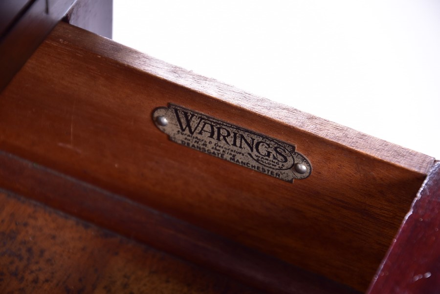 A 19th century rosewood envelope card table with pierces and carved frieze, opening to reveal a - Image 8 of 8