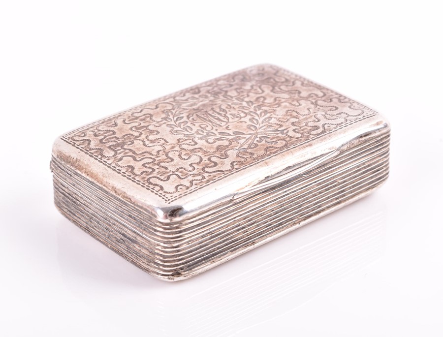 An Edwardian silver cigarette case Chester 1903, by William Neale, of curved form with carry chain - Image 11 of 13