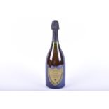 A bottle of 1985 vintage Dom Perignon champagne  in presentation case, 750ml.
