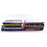 A collection of art books to include Bridget Riley, Sigmar Polke and Jaume Plensa. (15)