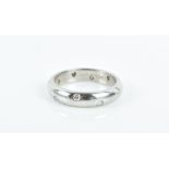 Tiffany & Co. A platinum and diamond Etoile eternity ring set with round brilliant-cut diamonds,