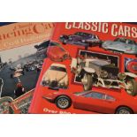 A collection of 41 motoring books with titles including: Bernie: The Biography of Bernie Ecclestone,