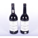 Two bottles of Smith Woodhouse 1975 Vintage Port shipped and bottled by Leith Woodhouse Co Ltd,