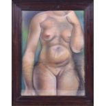 Nicolas Poliakoff (1899-1976), Ukrainian a pastel study of a nude female torso, 61 cm x 45 cm,