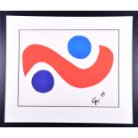 Alexander Calder (1898-1976) American 'Skybird', 1974, lithographic print in colours, blind stamp