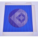 Jean-Pierre Vasarely [Yvaral] (1934-2002) French a limited edition Op-Art illusion effect cut out