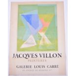 Jacques Villon (1875-1963) French 'Vers la Chimère', c.1962, lithographic exhibition poster for