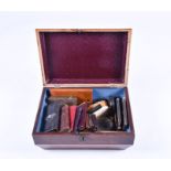 A collection of collectables, grand tour souvenirs and other items to include daguerreotypes, shoe