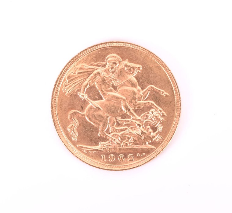 A Edward VII full sovereign dated 1902. - Image 2 of 2