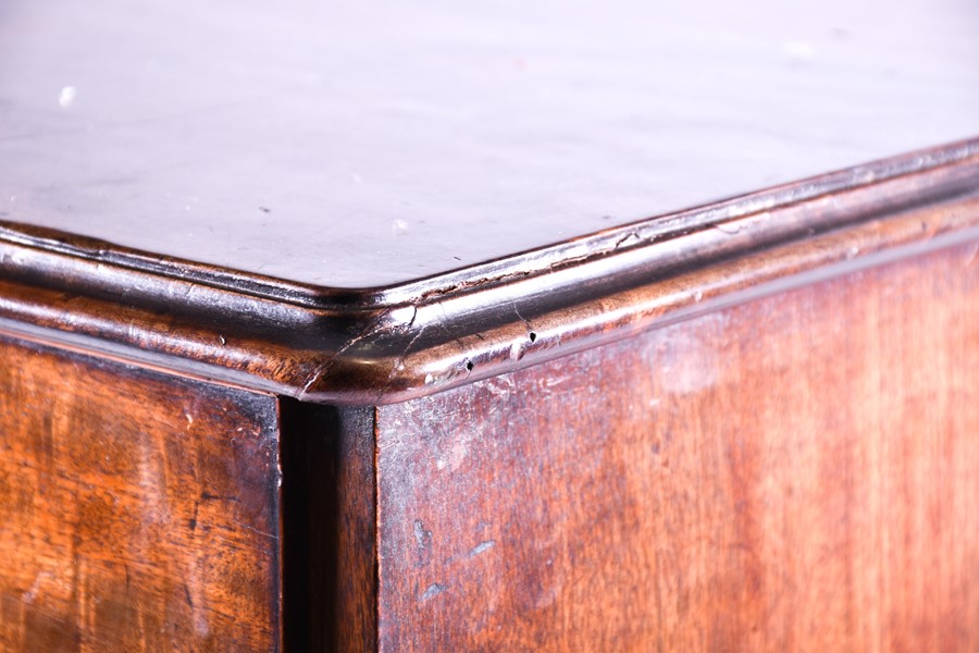 A George III period mahogany desk secretaire in the manner of Thomas Chippendale, the drop front top - Image 24 of 24