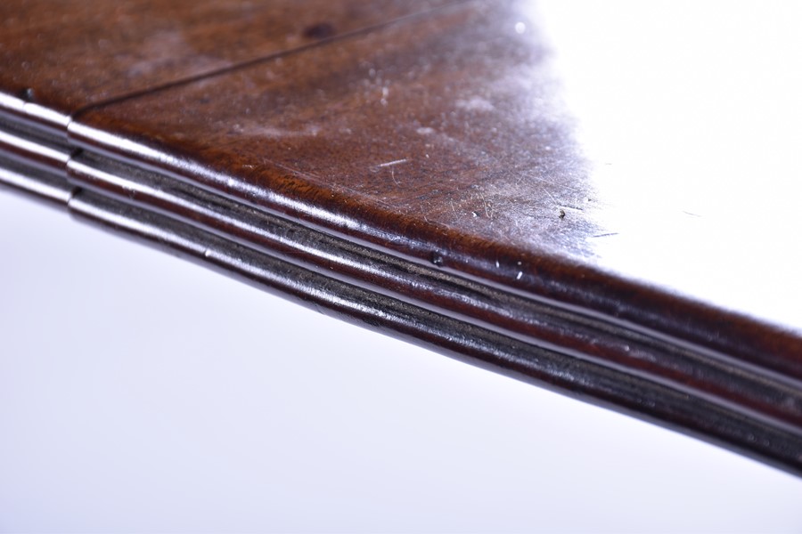 A 19th century mahogany rectangular pedestal low table on converted column and four swept legs, - Image 2 of 14