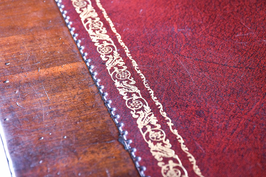 A George III period mahogany desk secretaire in the manner of Thomas Chippendale, the drop front top - Image 12 of 24