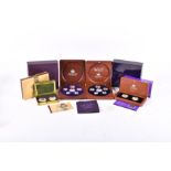 An Australian Royal Mint '2006 50c Selectively Gold Plated Silver Proof' coin set  in fitted case