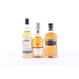 Three bottles of Single Malt Scotch Whisky comprising: Highland Park '12 Year Old' Viking Honour,