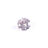 A loose round-brilliant cut diamond of approximately 1.30 carats approximate colour and clarity H/I,