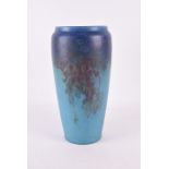An American Rookwood Pottery Vellum glaze vase decorated by Margaret Helen McDonald with a pattern