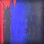 Martyn Brewster (born 1952) British 'Beauty and Sadness' 1997, triptych, abstract oil on canvas,