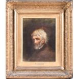 English school, 19th century depicting a gentleman in semi-profile looking to the left against a