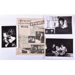 The Rolling Stones: an original August 1967 NME supplement following their arrests on drug offences,