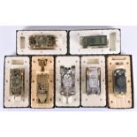 A group of seven boxed Corgi WWII Collection vehicles from the 1:50 scale 'The Push Through