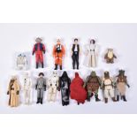 A collection of fifteen original loose Star Wars figures comprising: 8D8, Princess Leia Organa, Luke