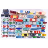 A mixed group of mid-20th century and later diecast and tinplate model vehicles to include