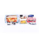 A group of French Solido diecast vehicles to include a boxed Renault 4 no.42, a boxed Panhard-