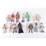 A collection of fifteen original loose Star Wars figures comprising: Luke Skywalker (X-Wing