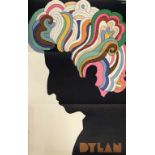 Glaser, Milton (geb. 1929 New York)Plakat Bob "Dylan", so re. u. bez. Offset/Papier (originale
