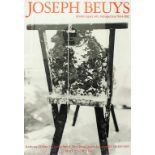 Beuys, Joseph (1921 Krefeld - Düsseldorf 1986)Plakat "Joseph Beuys - dernier espace avec