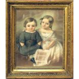 Kottwitz (um 1844)Kinderportrait der Geschwister Hasso von Buggenhagen (1842-1867) und Mathilde