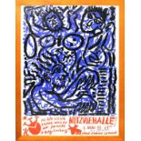 Penck, A.R., Ralf Winkler (1939 Dresden - Zürich 2017)Plakat für JAZZ-Konzert in den