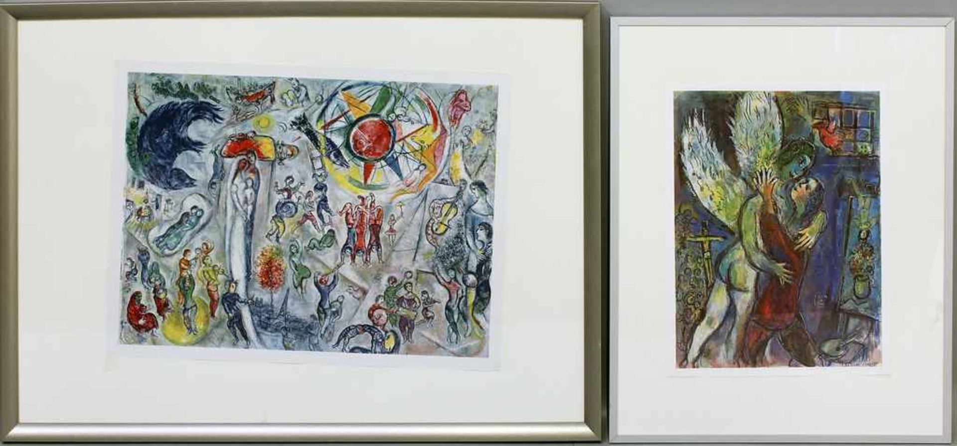 Chagall, Marc (1887 Peskowatik - Saint-Paul-de-Vence 1985), nach4 div. Darstellungen (L'échelle de
