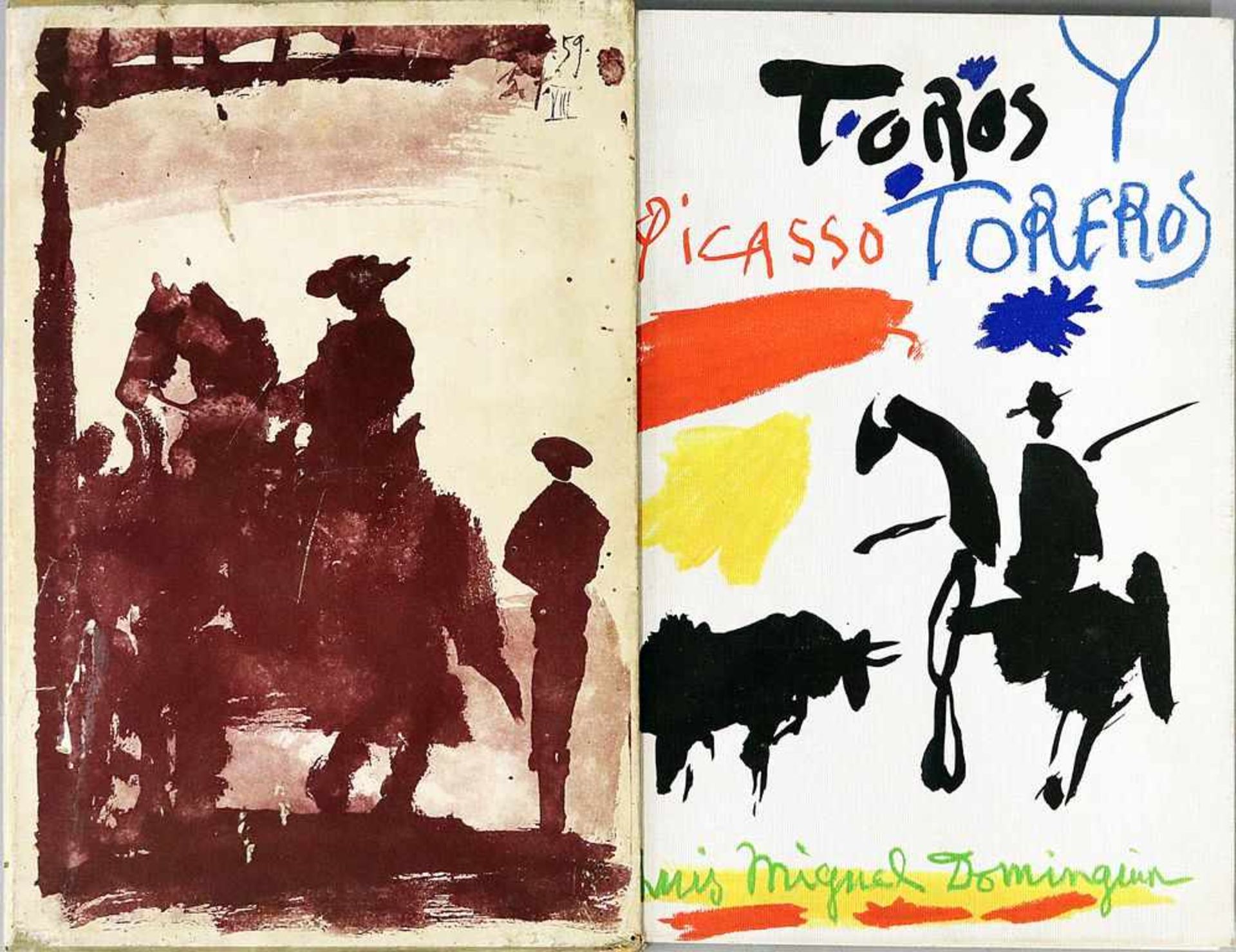 Picasso, Pablo (1881 Malaga - Mougins 1973)Louis Miguel Dominguin - "Toros Y Toreros",