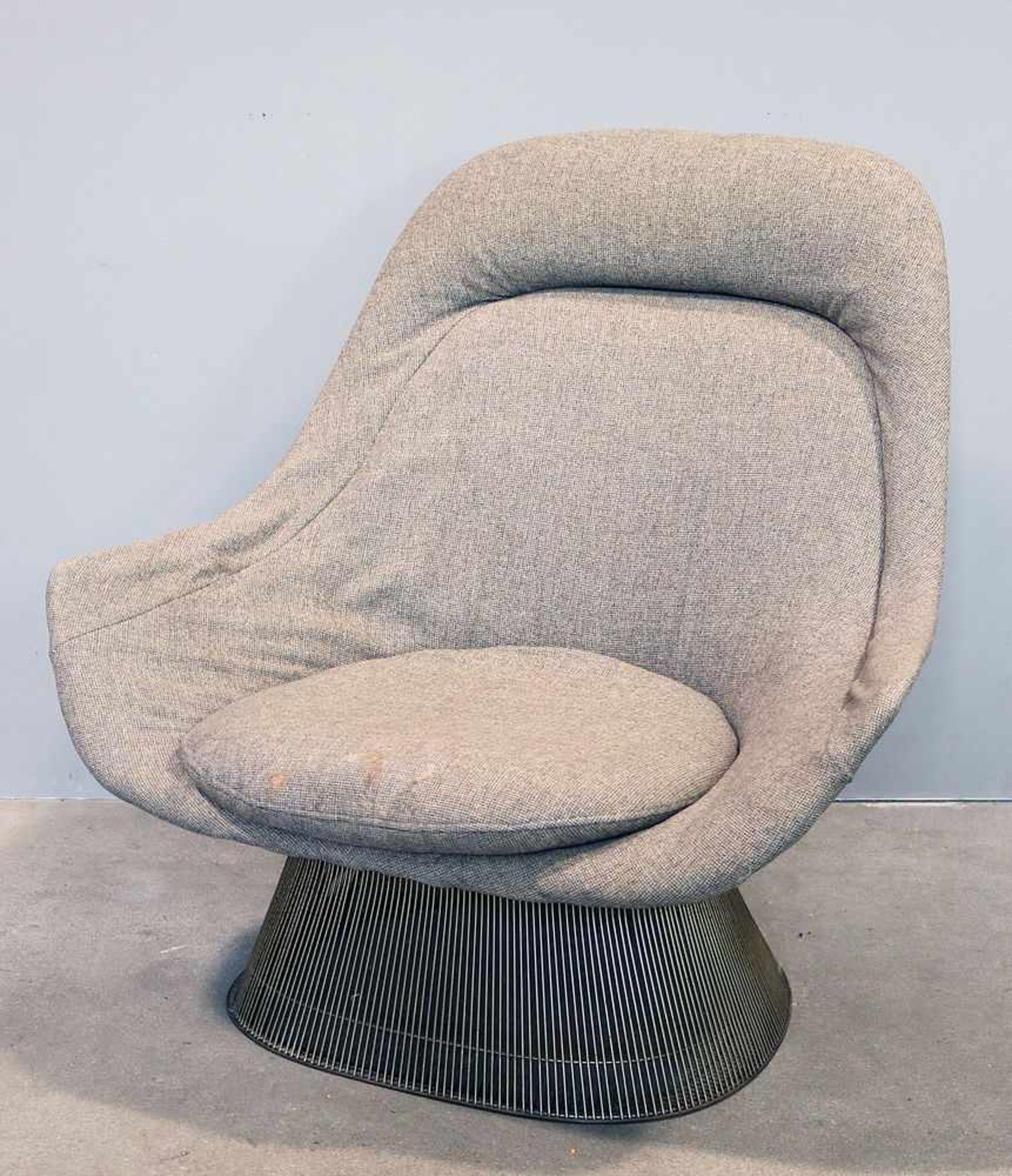 Platner, Warren (1919 Baltimore - New Haven 2006)Lounge-Sessel "Platner Lounge Chair", aus