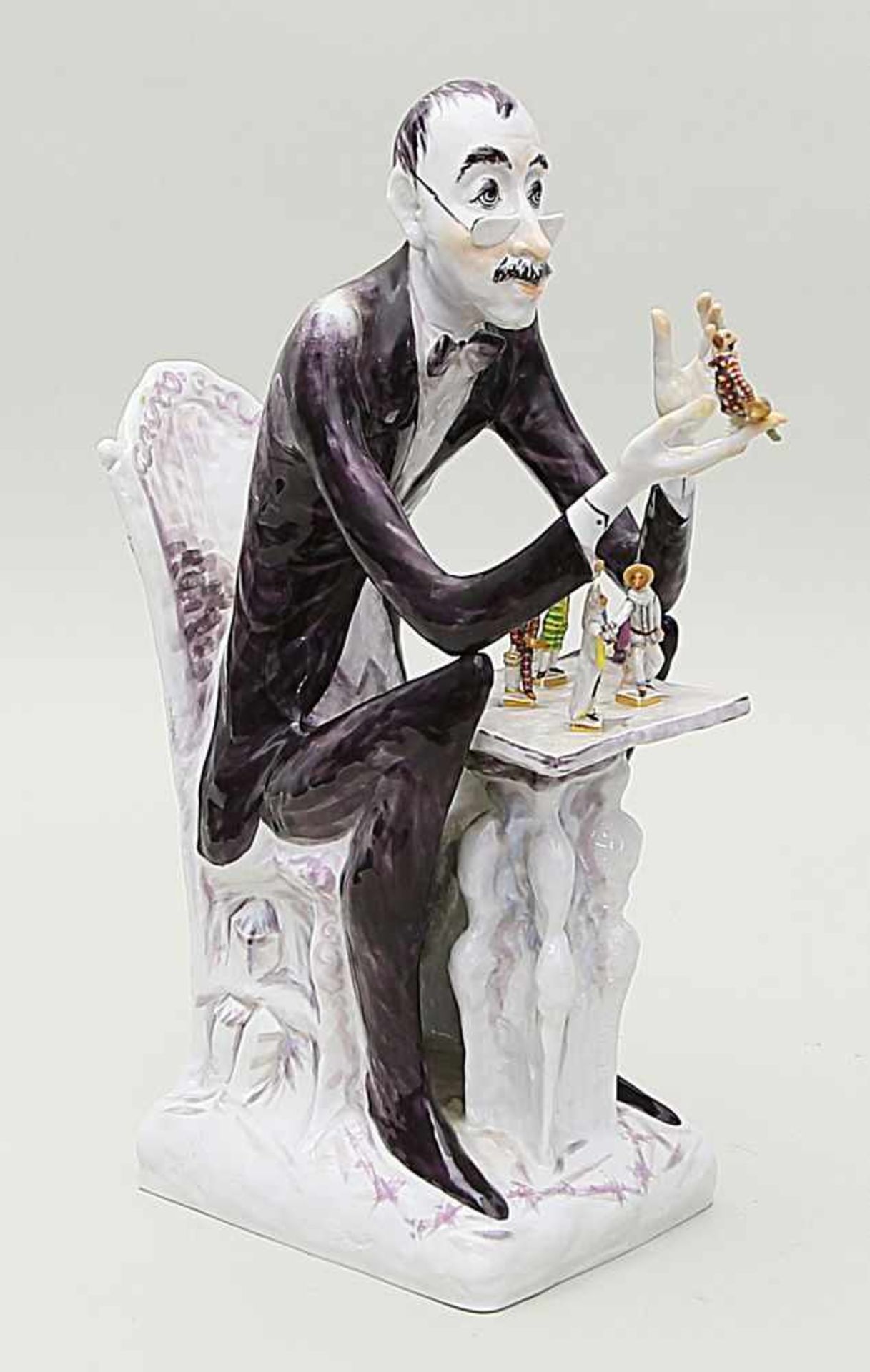 Strang, Peter (geb. 1936 Dresden)Große Skulptur "Der Sammler" (Darstellung des Schauspielers Armin - Bild 2 aus 2