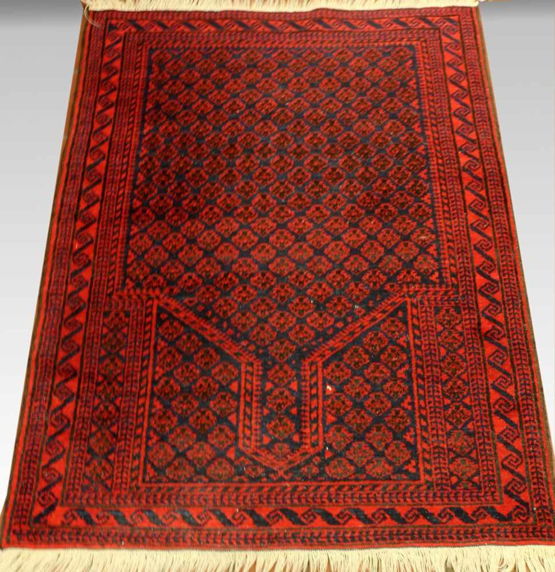 Afghan, ca. 132x 86 cm.EHZ 2.