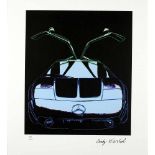 Warhol, Andy (1928-1987), nachMercedes "C111" Blue. Lithographie, re. u. Drucksign. und li. u. Ex.