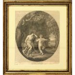 Volpato, Giovanni (1733 Bassano - Rom 1803)Allegorische Darstellung: "DAFNI ED AMORE", so