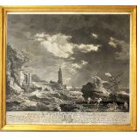 Baléchou, Jean-Joseph (1716 Arles - Avignon 1764)Stürmische Küste mit Schiffbrüchigen, nach