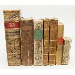 Sieben Bücher (18. Jh.)Dabei "Fortsetzung der Algemeinen Welthistorie" (1795) und zwei Bände "CONTES