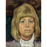 Laserstein, Lotte (1898 Schweden 1993)Portrait einer jungen Frau. Pastell, li. o. sign. und dat.