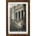 Berthault, Pierre Gabriel (1737 Paris-Tours 1831)Palmyra, Blatt No. 36 nach Cassas. Kupferstich (