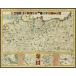 Chatelain, Henri Abraham (1648 Paris - Amsterdam 1743)"NOUVELLE CARTE DES DIFFERENTS ETATS DU ROI DE