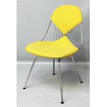 Eames, Charles und Ray (19071978 / 19121988)Stuhl "Wire Chair DKX". Gestell aus Metall,