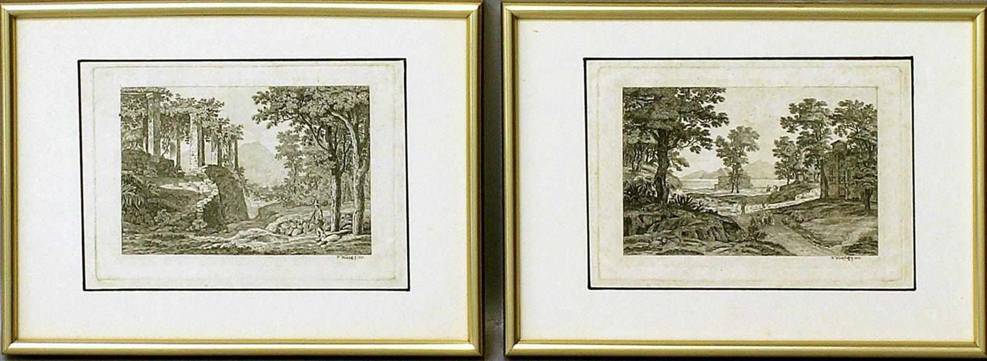 4 Bilder/Rahmen (19./20. Jh.)Div. Darstellungen von Wilhelm Walker und nach Daumier Honoré. Div. - Bild 2 aus 2