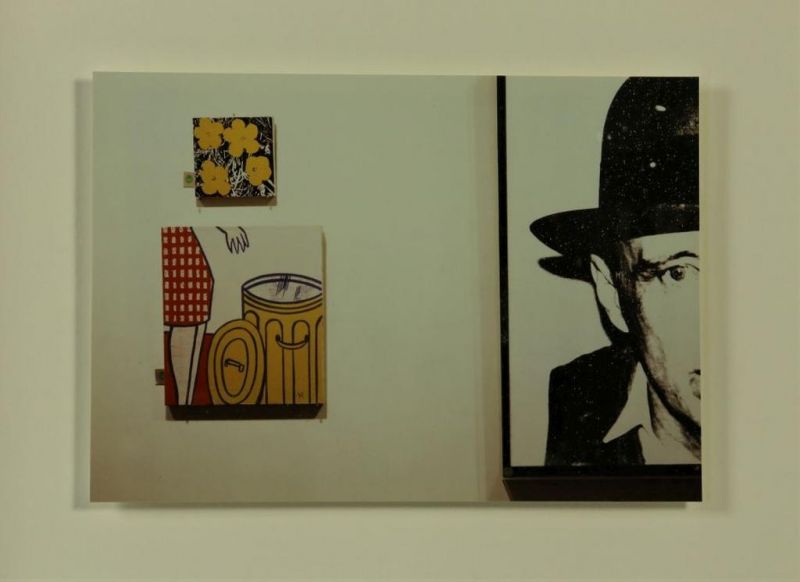 LAWLER, LOUISE (GEB. 1947), ges. en gedat. 1989/98 verso, 'A spot on wall', C-print 12 x 18 cm.
