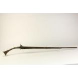 Arabisch vuursteen geweer/musket, l. 130 cm. (defect)