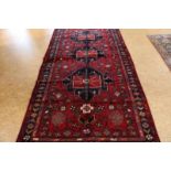 Tapijt, Koerdestan, 328 x 160 cm. A carpet, Koerdestan, 328 x 160 cm.