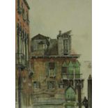 LUNS, HUIB (1881-1942), ges. r.m., Venezia, tekening (1935) 50 x 40 cm. Luns, Huib, signed,